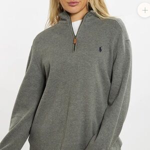 Vintage 90s Polo Ralph Lauren Quarter Zip Sweater